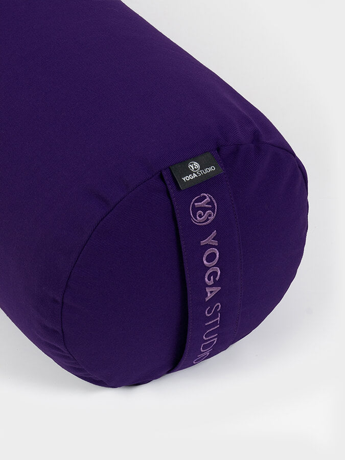 Organic Buckwheat Meditation Bolster Cushion for Yoga & Zen Relaxation - Eco-Friendly Support Pillow for Meditation, Yoga Studio, and Home Decor