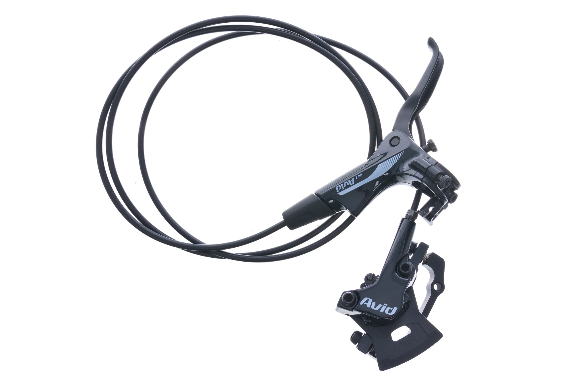 Avid DB3 Hydraulic Disc Brake Rear - Mountain Bike Disc Brake Set with Tool-Free Reach Adjustment, for MTB, Road Bikes & Cycling Enthusiasts | Perfect for Trail Riding, Commuting & Downhill Adventures