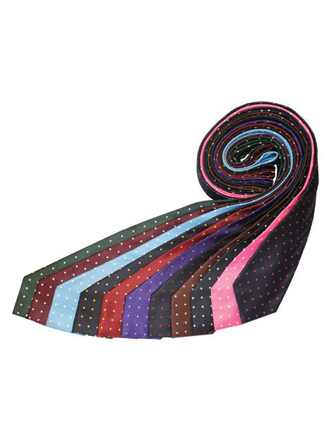 Equestrian Polka Dot Horse Riding Tie - Stylish & Breathable for Show Jumping & Dressage Competitions