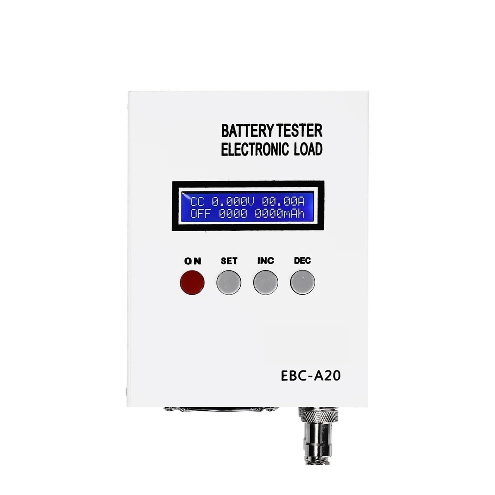EBC-A20/EBD-A20H 30V 20A 85W Battery Capacity Tester - 5A Charge & 20A Discharge for Li-ion, Lead Acid, NiMH Batteries - Perfect for RC Cars, Solar Power Systems & DIY Electronics Projects (EBC-A20 Model)