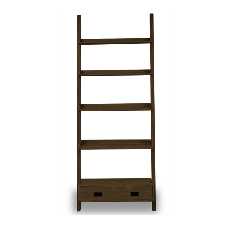 BODEN 91cm Display Unit Shelf - Modern Brown Wooden Storage Cabinet for Living Room, Bedroom & Office Organization
