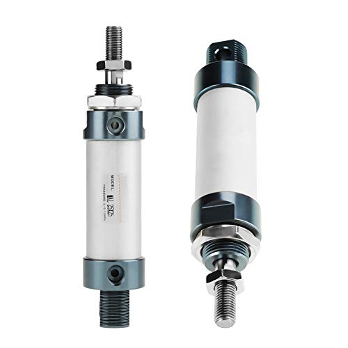 High-Quality Single Rod Pneumatic Cylinder - 2-Way Sealing, Screwed Piston for RC Robots & Automation - Durable & Long Service Life - Perfect for Industrial Automation, DIY Projects, and Robotics Applications