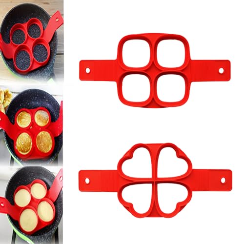 square+heart shape(2Pcs)