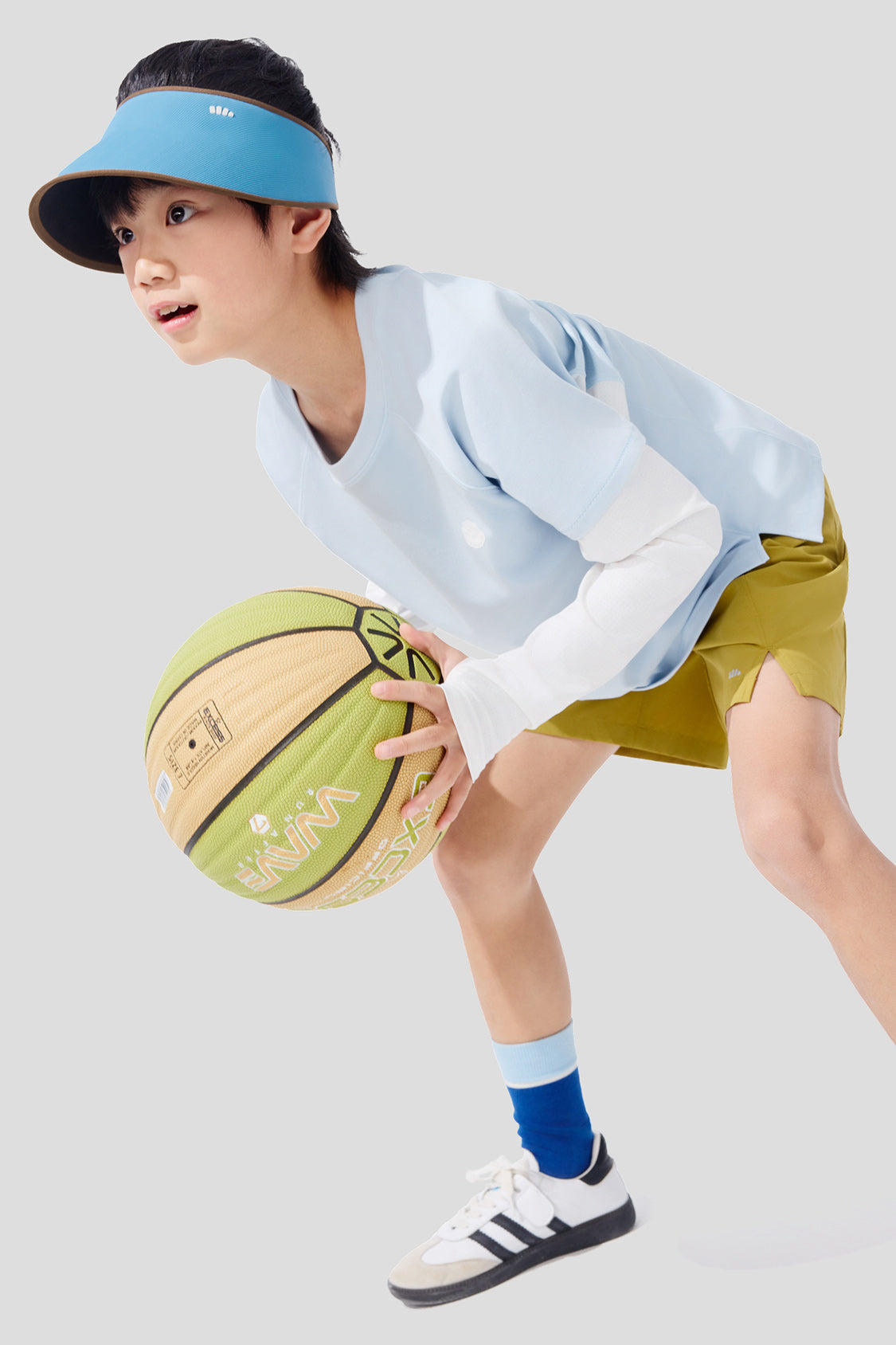 Sprint Kids' Seamless Sports Sun Hat UPF50+ UV Protection - Lightweight Breathable Outdoor Hat for Boys & Girls - Perfect for Beach, Swimming, Hiking and Summer Activities