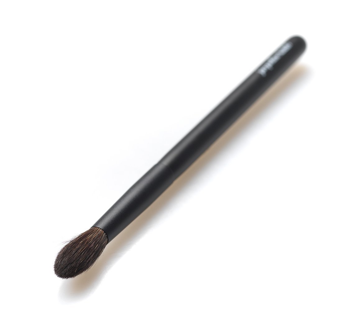 Jacqueline Kalab Smokey Eyeshadow Blending Brush - Professional Smolder Brush for Perfect Eye Makeup, 4.9in Self Makeup Tool (Great for Night Out, Date Night & Special Occasions)