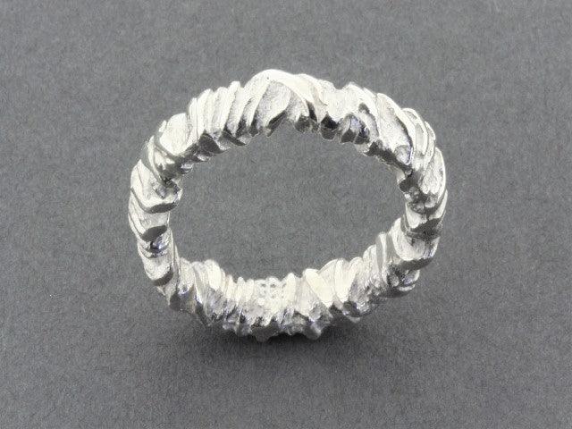 Natural Druzy Stone Silver Ring for Women - Elegant Crystal Jewelry for Everyday Wear, Gift Giving & Special Occasions