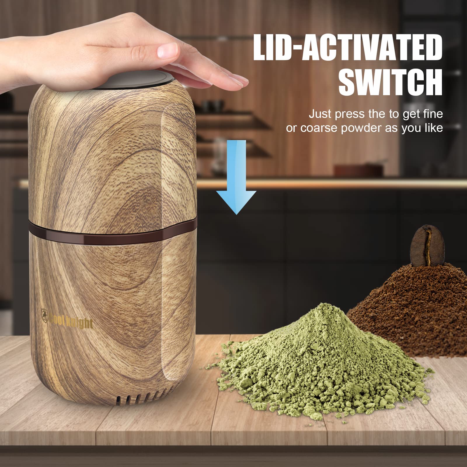 Premium Electric Herb Grinder - Large 7.5