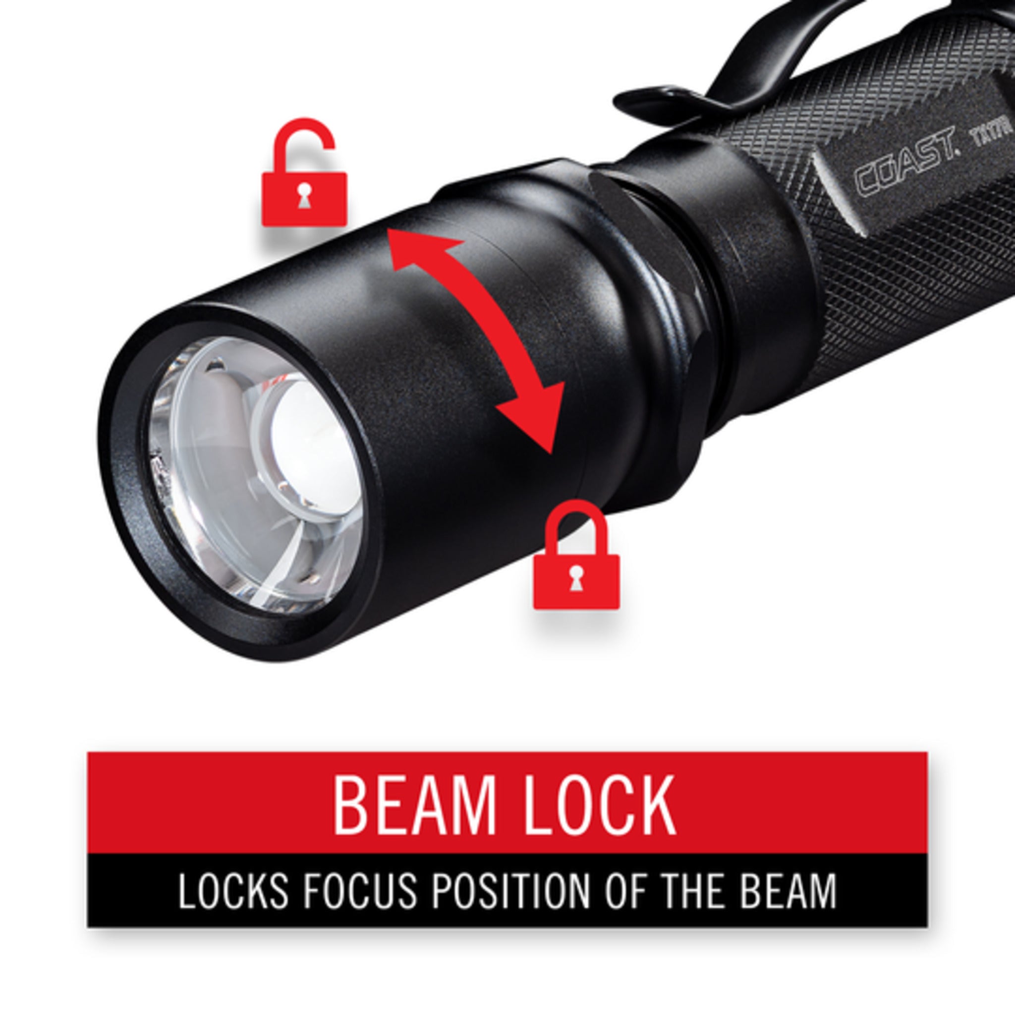 Coast TX17R Rechargeable Dual Power LED Flashlight - 1250 Lumens Super Bright, 767 ft Long Range Beam, USB-C Charging, 3 Modes, Durable Aluminum Body - Ideal for Camping, Hiking, Emergency & Outdoor Adventures
