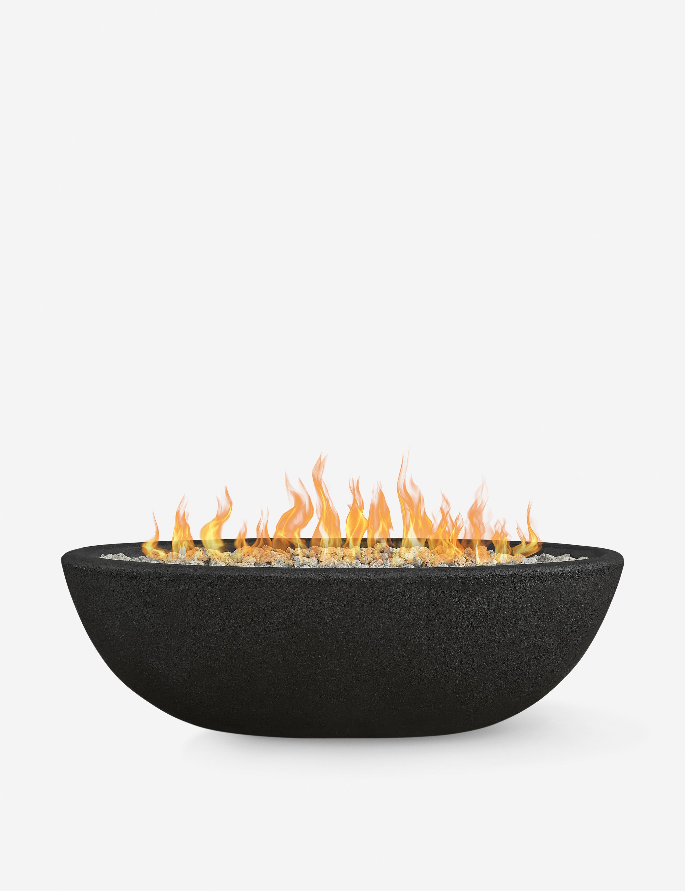 Fernanda Fire Bowl - Outdoor Fire Pit Bowl for Backyard, Patio, and Garden - Rust-Resistant Steel Fire Bowl with Spark Screen - Perfect for Camping, Bonfires, and Outdoor Gatherings