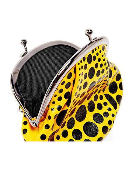 Yayoi Kusama Pumpkin Coin Purse - Stylish and Compact Wallet for Women - Perfect for Everyday Use, Travel, and Shopping
