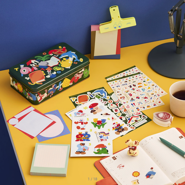 Hobonichi Techo Planner Accessories Set - Premium Stationery & Tools Box for Journaling, Scrapbooking, and Creative Writing | Perfect for Daily Planning, Bullet Journaling, and Gift Giving