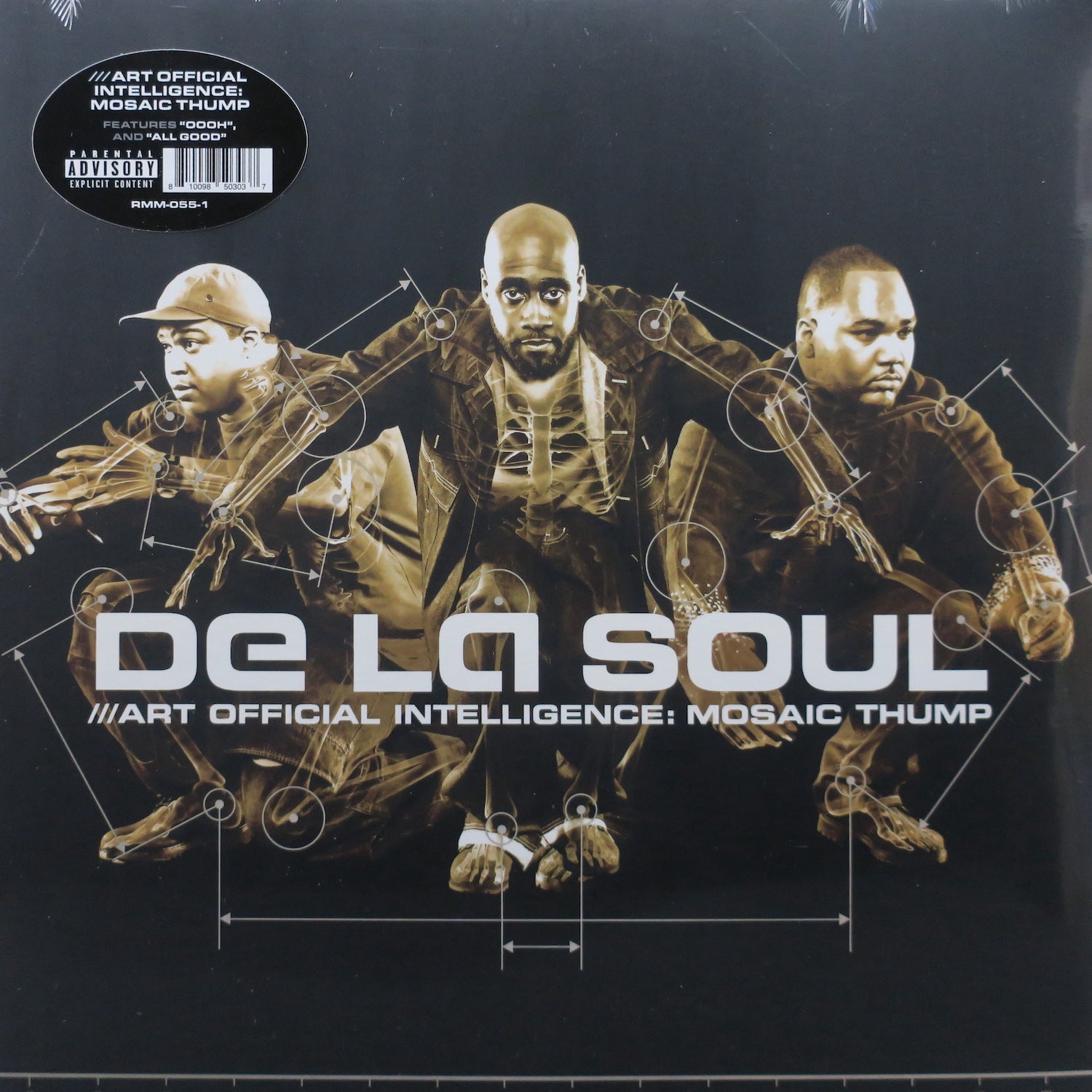 DE LA SOUL 'Art Official Intelligence: Mosaic Thump' Vinyl 2LP (2000 Hip Hop Album) - Perfect for Music Collectors & Vinyl Enthusiasts