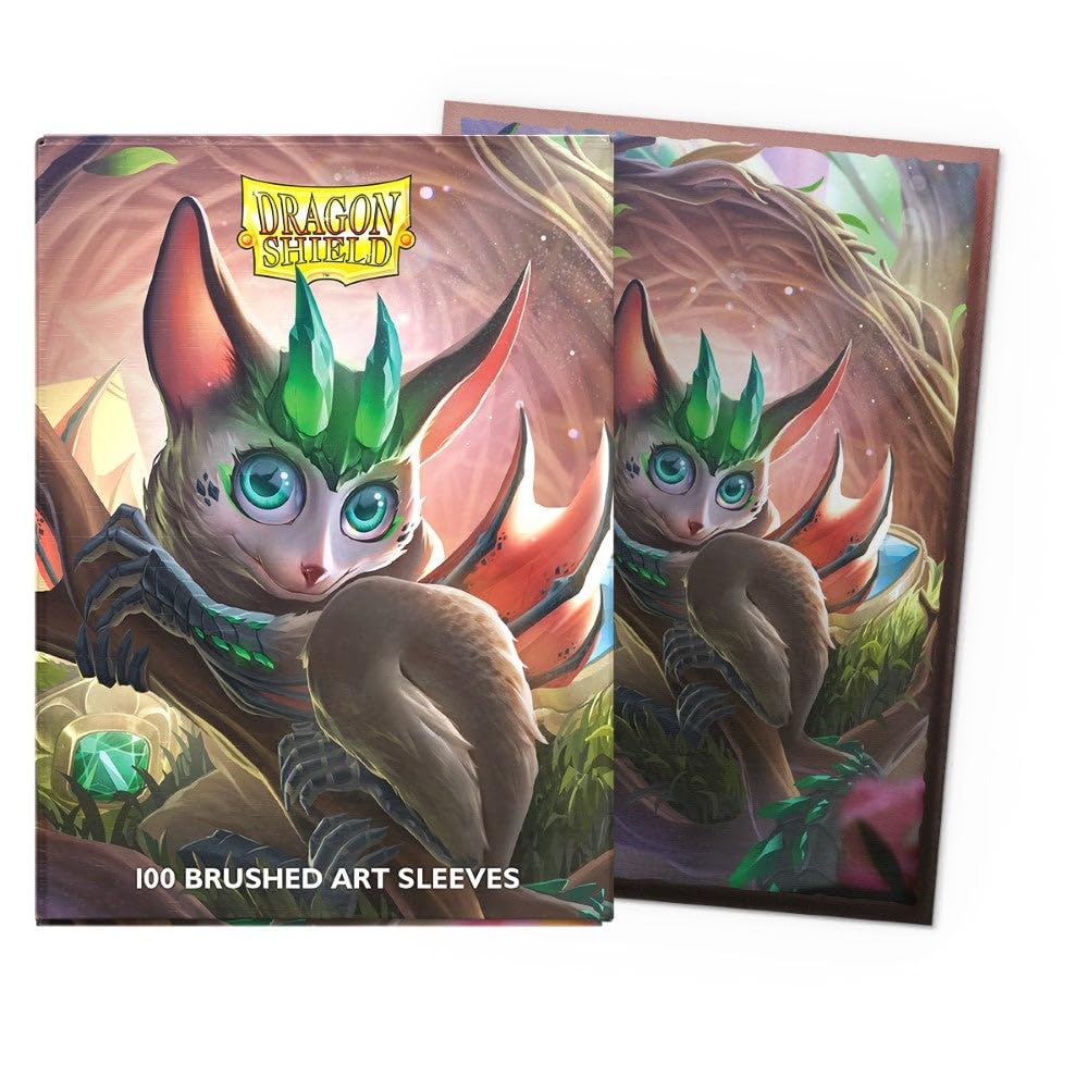 Dragon Shield Brushed Art Sleeves - The Bushdrake (100 Count) Premium Card Protectors for MTG, Pokemon & Yu-Gi-Oh! - Perfect for TCG Tournaments & Game Nights