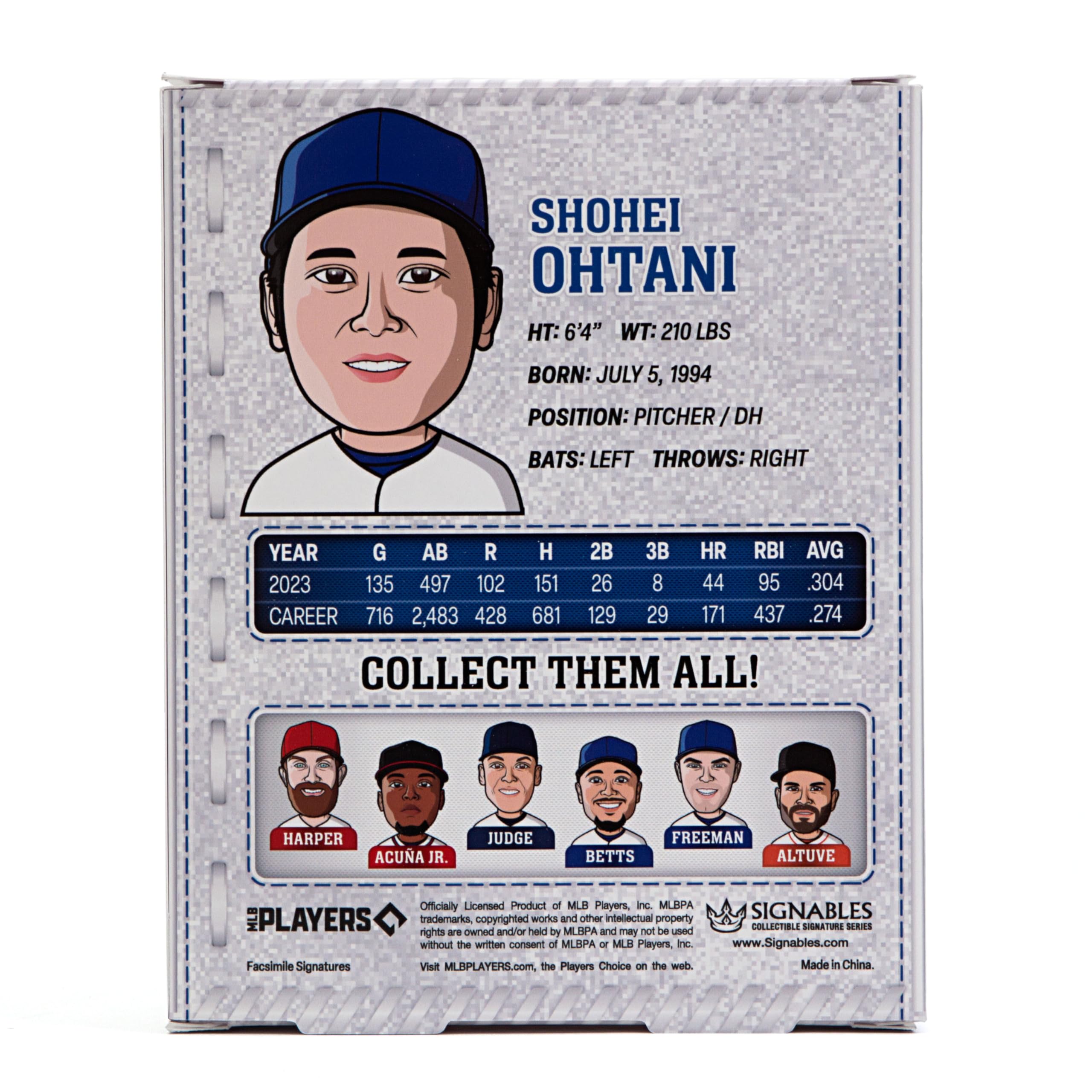 Signables 4-Inch Baseball Collectible - Perfect MLB Team Gifts for Fans & Players - Great for Display Cases, Man Caves & Sports Memorabilia Collections