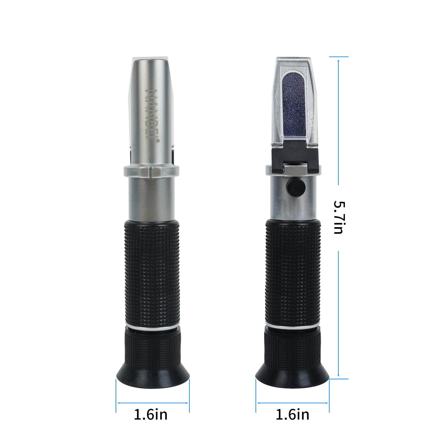 NANBEI 0-80% Brix Refractometer for Honey, Fruit, Maple Syrup - Portable Sugar Content Tester