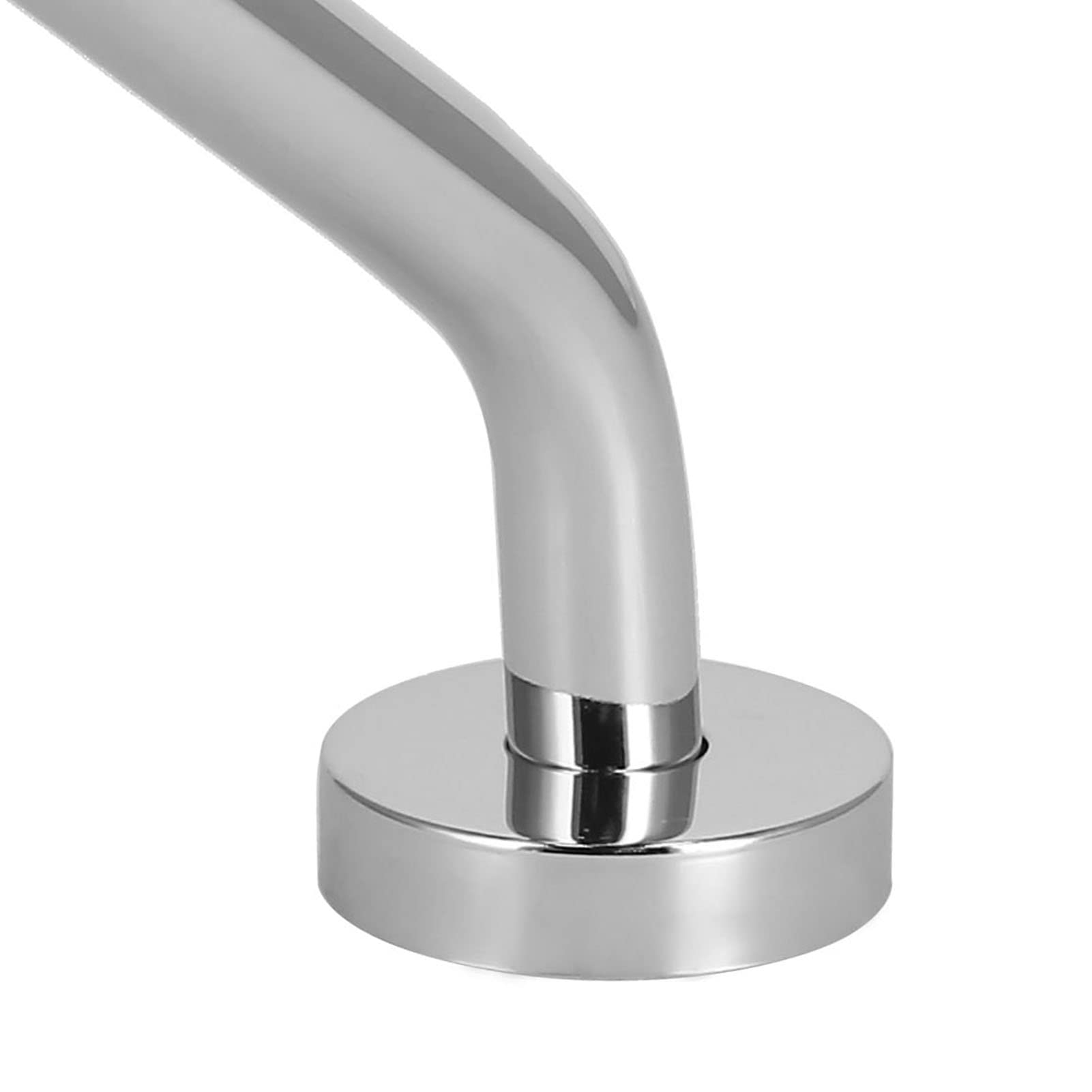 Stainless Steel Shower Head Extension Arm - 6 Inch NPT Shower Riser Tube with US Plating for Bathroom & Toilet | Round Concealed Design for Easy Installation | Perfect for Adjustable Shower Height & Space Saving