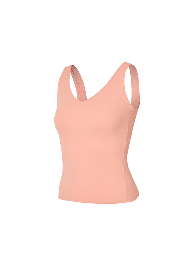 Black Label Signature Breathe V-Neck Tank Top for Women - Soft Comfortable Workout & Yoga Tops - Perfect for Gym, Running, and Casual Wear