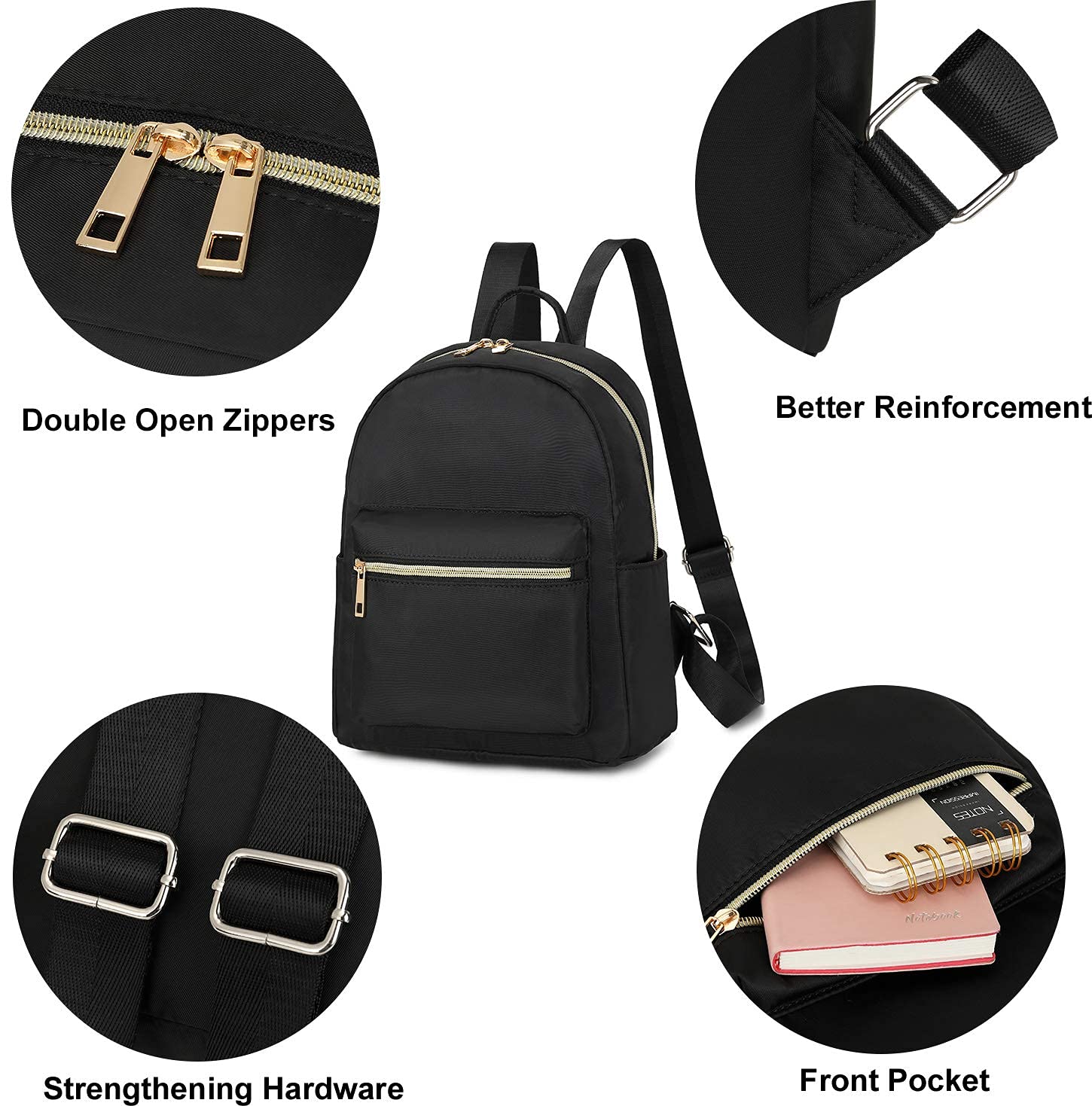 Cute Mini Backpack for Girls & Teens - Small Casual Backpack Purse for School, Travel & Daily Use | Lightweight Durable Daypack for Teens, College Students & Outdoor Activities