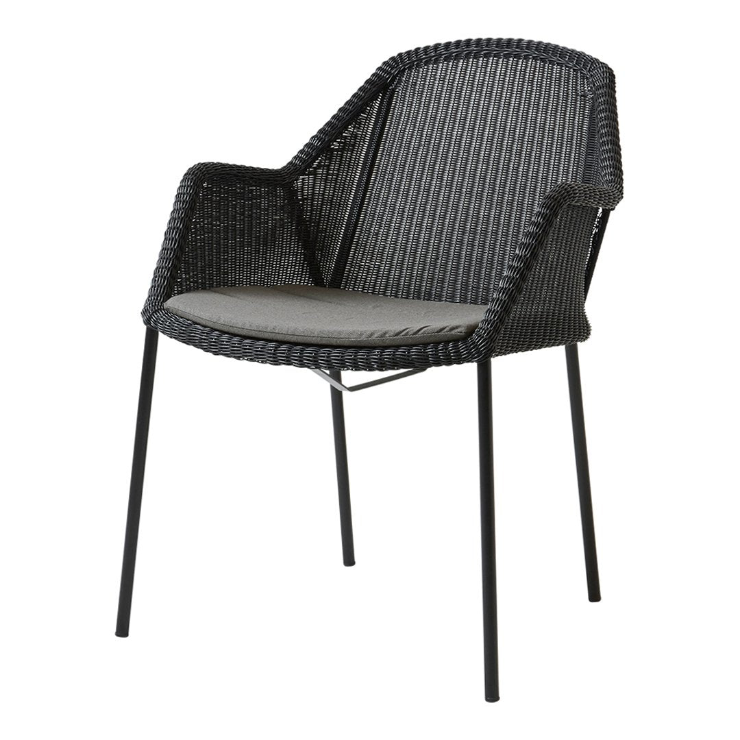Breeze Outdoor Dining Chair - 4 Legs Patio Furniture for Garden, Backyard, and Poolside Relaxation