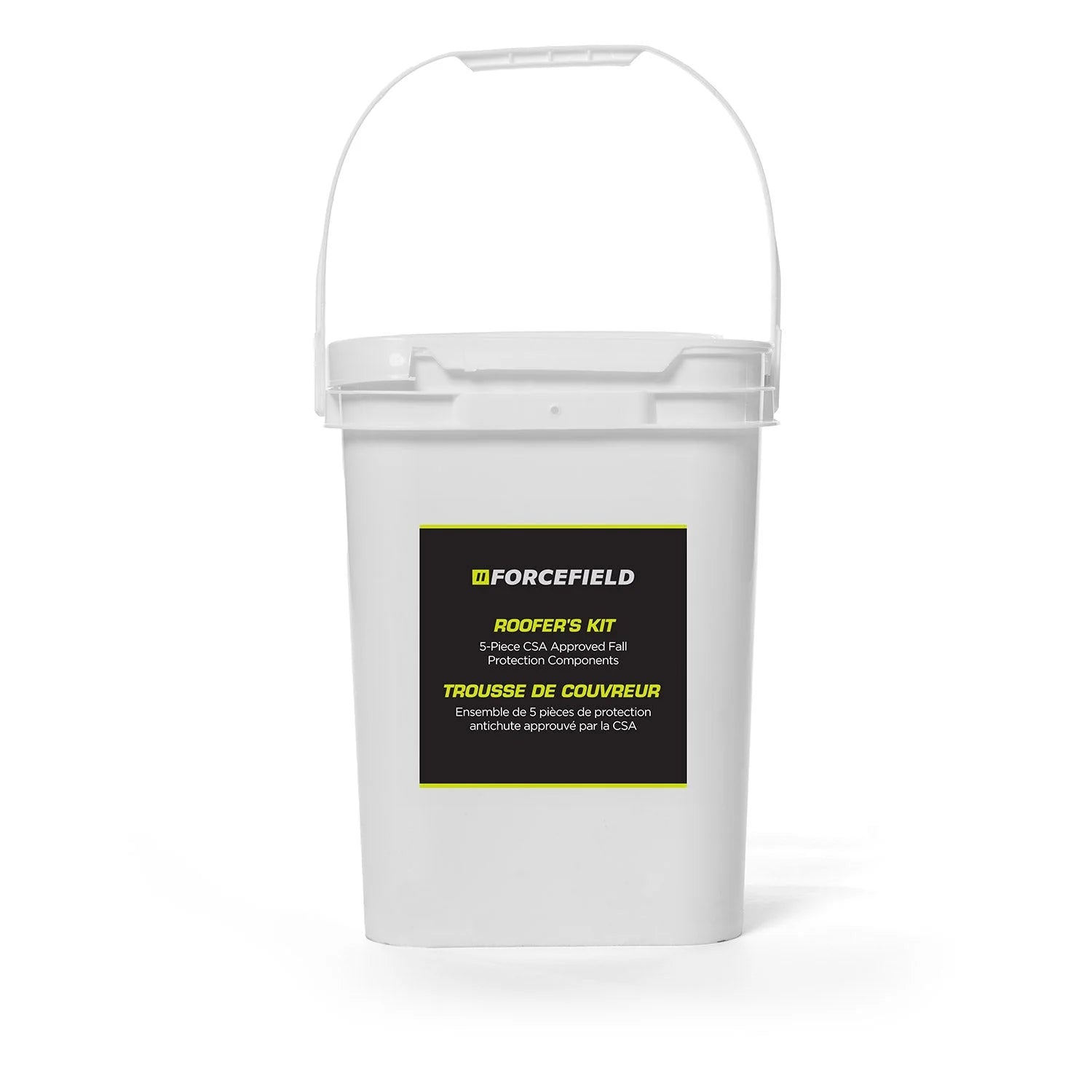 Forcefield 5-Piece CSA Approved Roofer's Safety Kit 022 RF01CSA - Professional Roofing Gear for Construction & Home Repairs