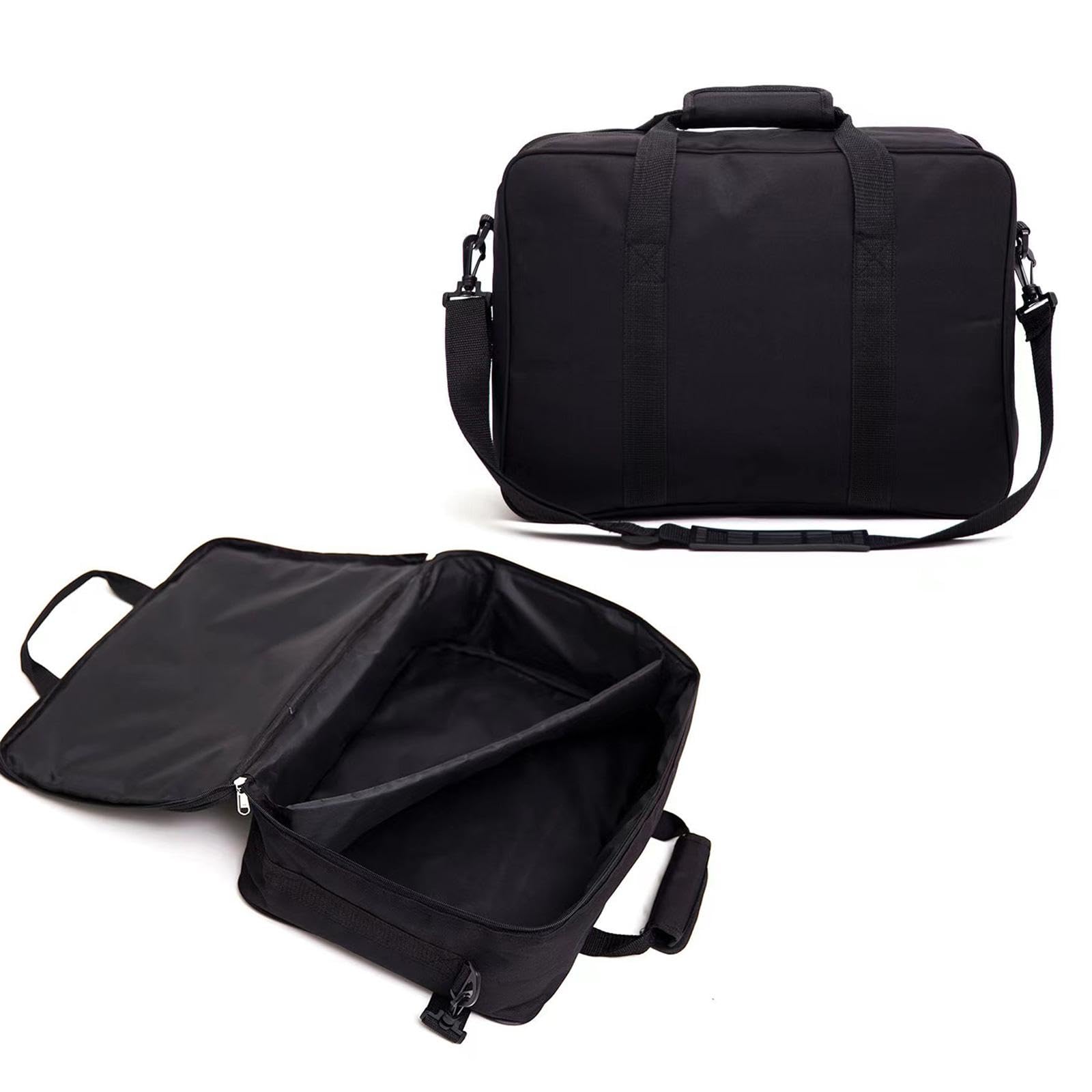 Double Bass Drum Pedal Bag - Heavy Duty Carrying Case for Single & Double Pedals - Shoulder Strap for Easy Transport - Perfect for Concerts, Gigs & Drum Kits Storage