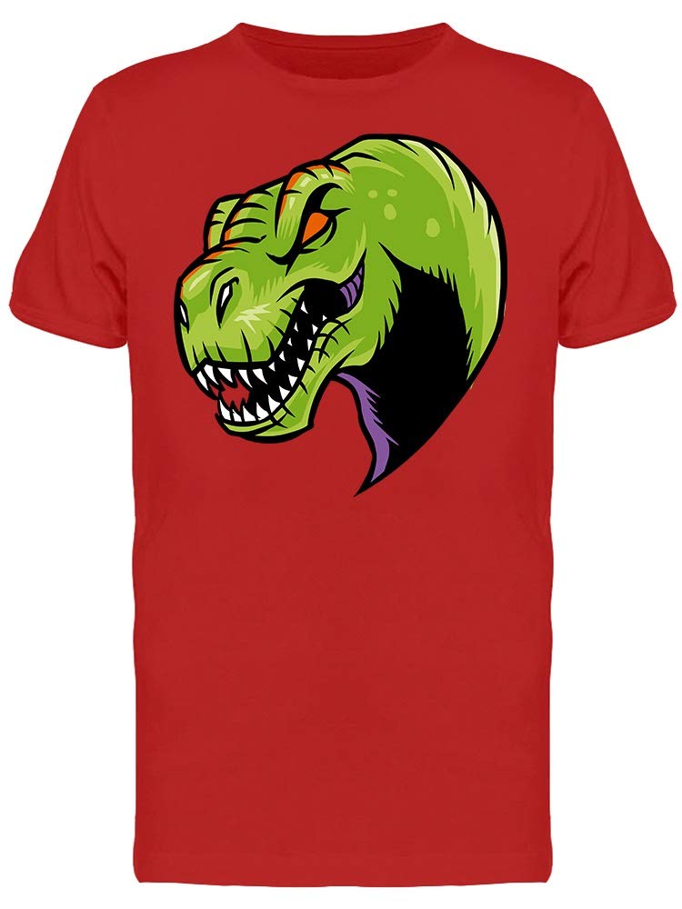 Men's T-Rex Dinosaur Head Graphic T-Shirt - Cool Prehistoric Dinosaur Tee for Casual Wear, Street Style & Gifts