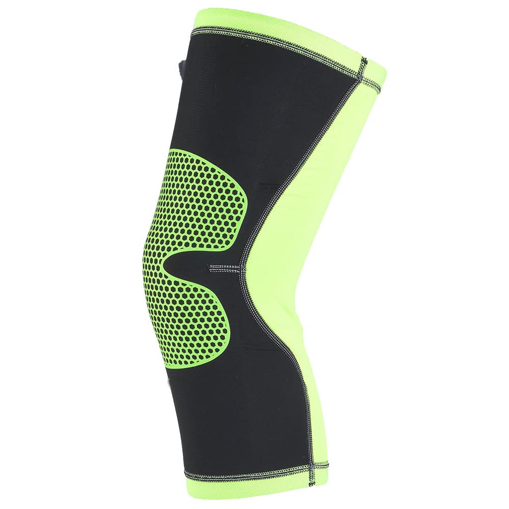 Lightweight Green Knee Pads for Cycling, Football & Running - Comfortable Protective Gear for Sports & Outdoor Activities