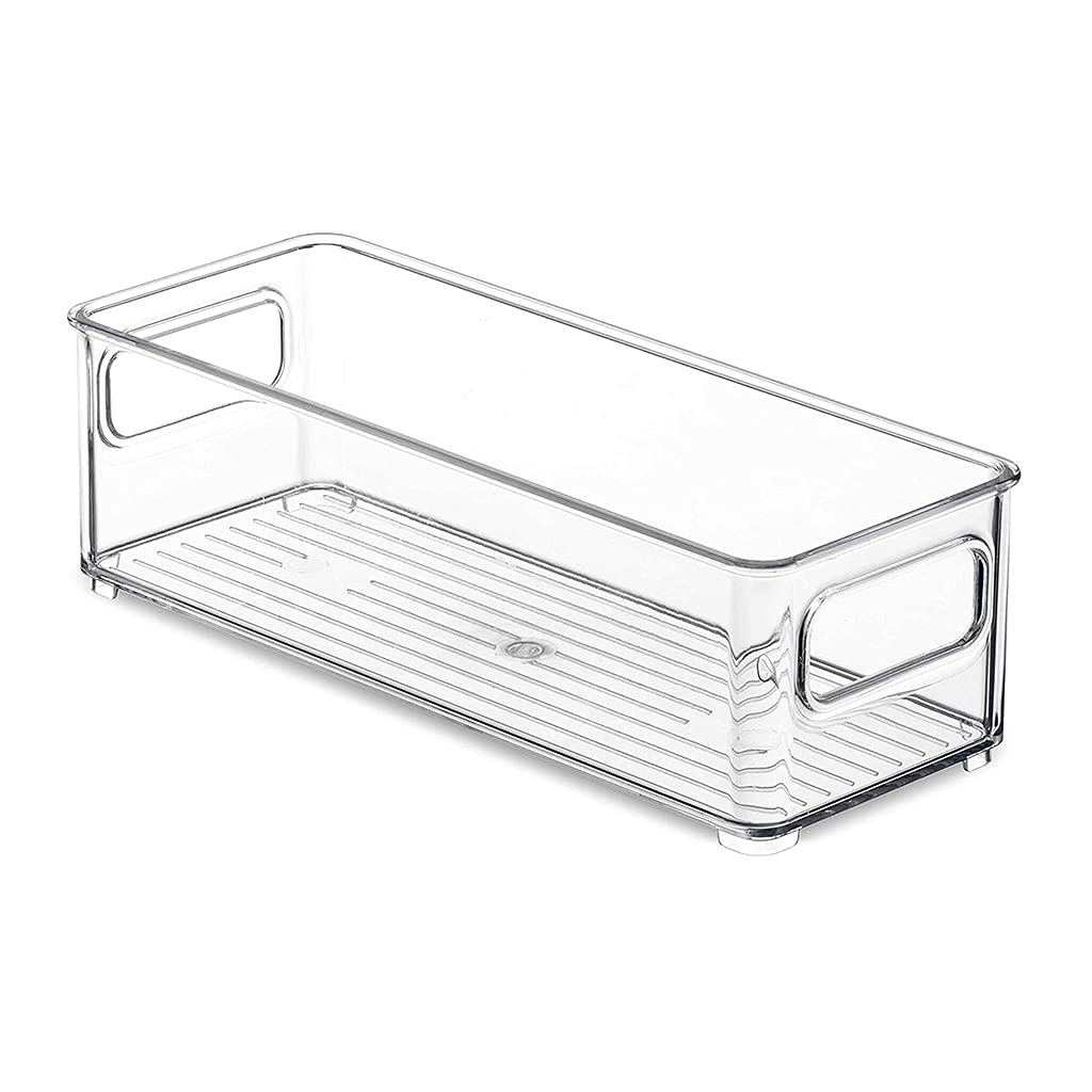 QUQUTWO Stackable Food Storage Bins - Organize Tiny Items, Save Space, Durable Plastic Containers for Kitchen Pantry & Office Supplies - Perfect for Organizing Spices, Nuts, Crafts & Small Accessories