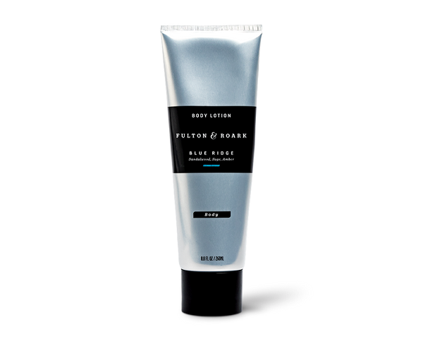Fulton & Roark Premium Body Lotion - Blue Ridge Scent | Hydrating Moisturizer for Men & Women | Perfect for Daily Skincare & Travel