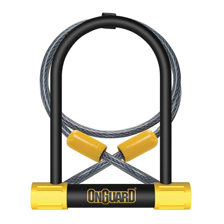 OnGuard Bulldog DT 8012 Heavy Duty U-Lock Bike Lock - Secure Bicycle, Motorcycle & Scooter for Outdoor & Urban Commuting