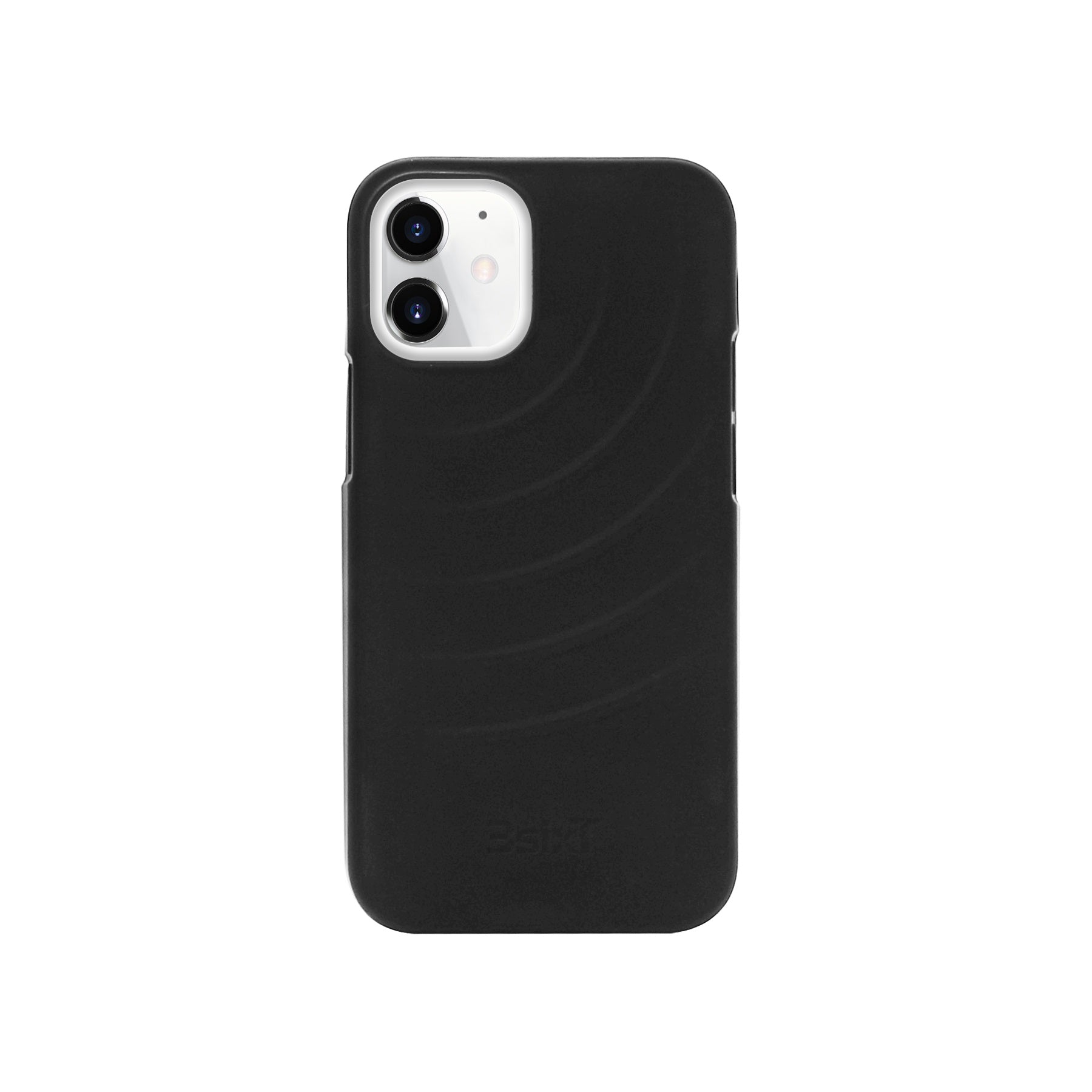 3sixT BioFleck 2.0 Eco-Friendly iPhone 12 Mini Case - Abyss Black | Slim Protective Cover for Everyday Use & Outdoor Activities