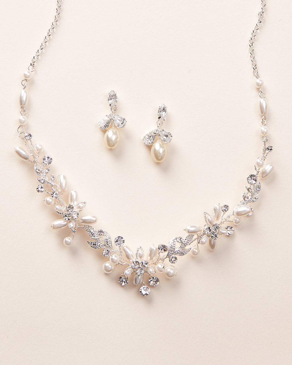Exquisite Pearl Jewelry Set for Women - Elegant Necklace & Earrings Gift Set | Perfect for Weddings, Anniversaries & Special Occasions