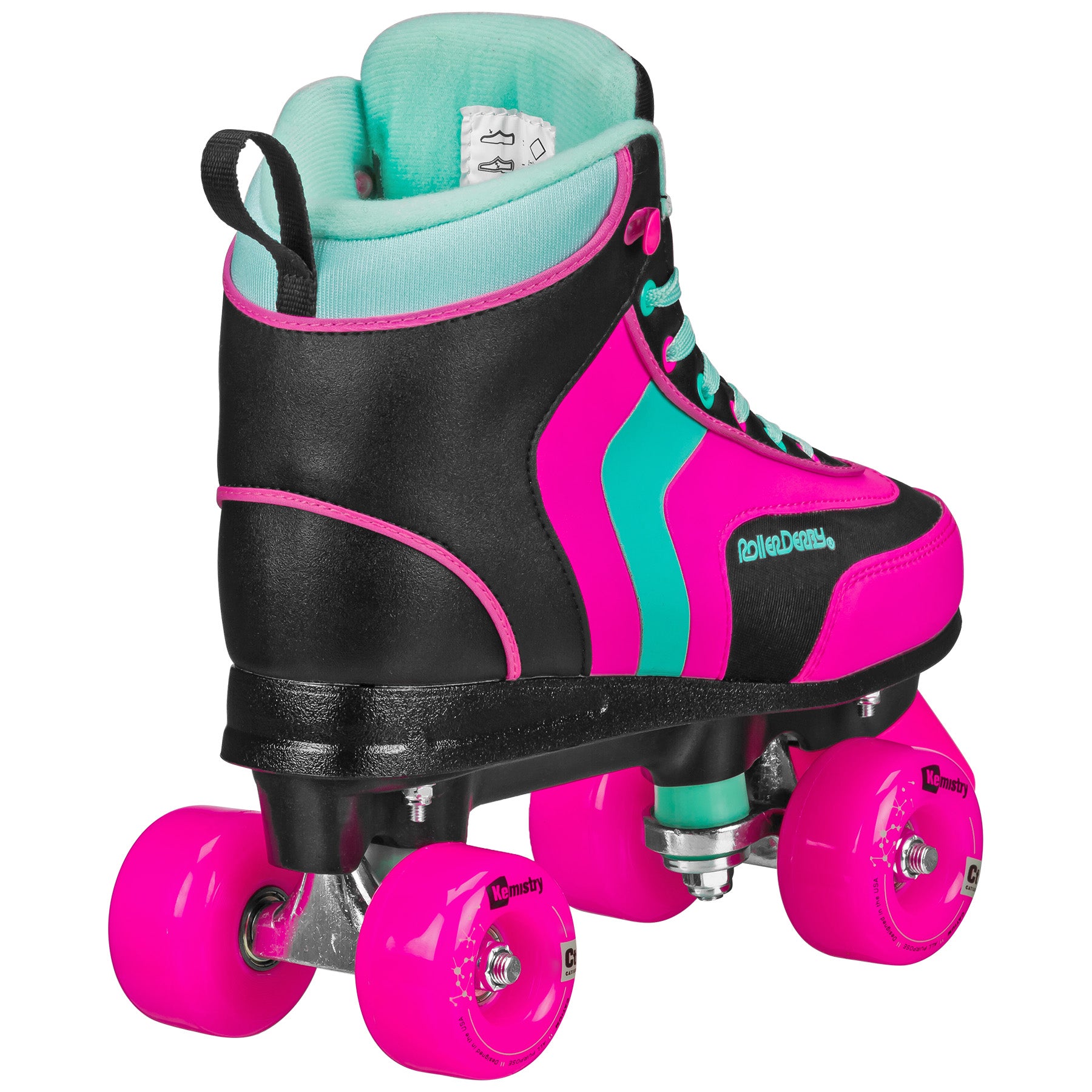 Roller Star 750 Women's High-Top Roller Skates - Retro Style Quad Roller Skates for Women, Adjustable Comfortable Outdoor & Indoor Skating, Perfect for Rinks, Parks, and Fitness