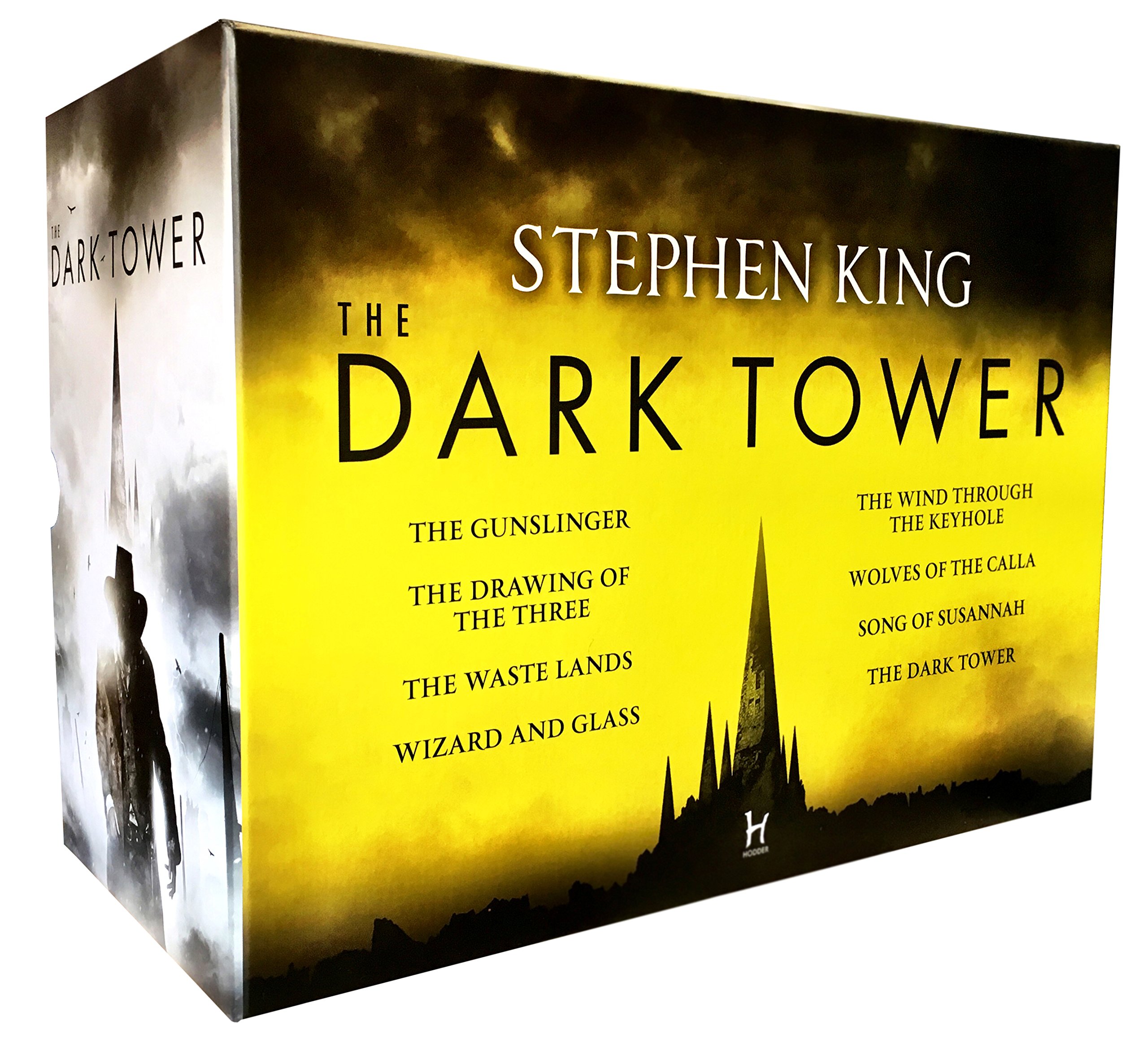 Stephen King Dark Tower Series Complete 8-Book Box Set (Books 1-8) - The Gunslinger, Fantasy Adventure Novels - Perfect for Fans & Book Collectors | Great for Gifts, Reading Clubs & Home Libraries