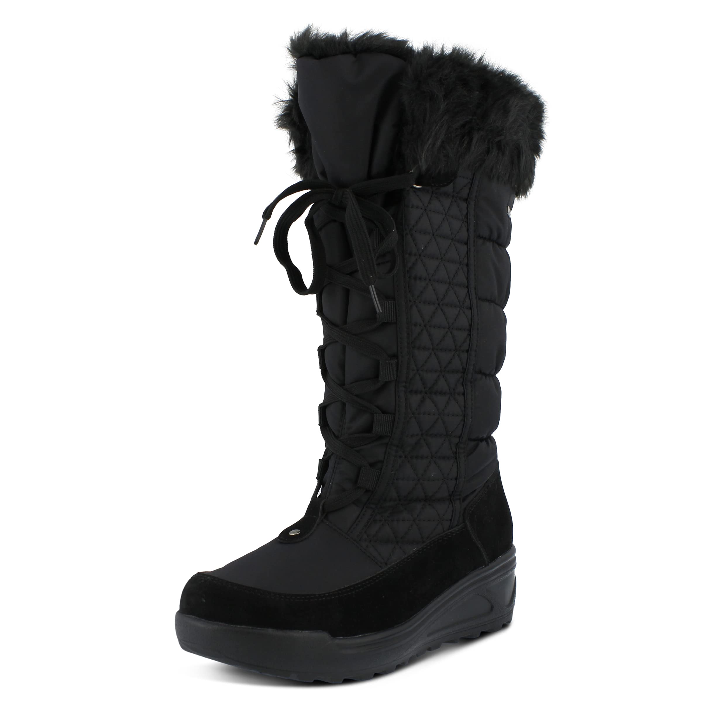 Spring Step Women's Fotios Snow Boot - Waterproof Winter Boots for Women with Warm Fleece Lining, Non-Slip Rubber Sole - Perfect for Snowy Days, Hiking & Outdoor Activities