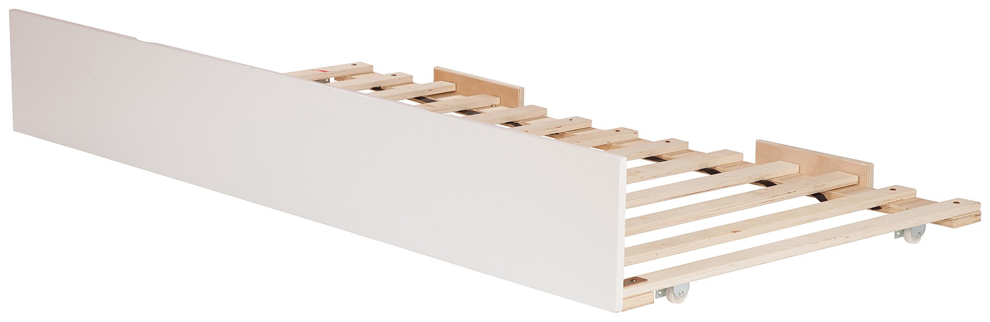 AFI Urban Twin Size Bed Frame - Modern White Wooden Platform Bed for Small Spaces | Perfect for Apartments, Dorms & Guest Rooms