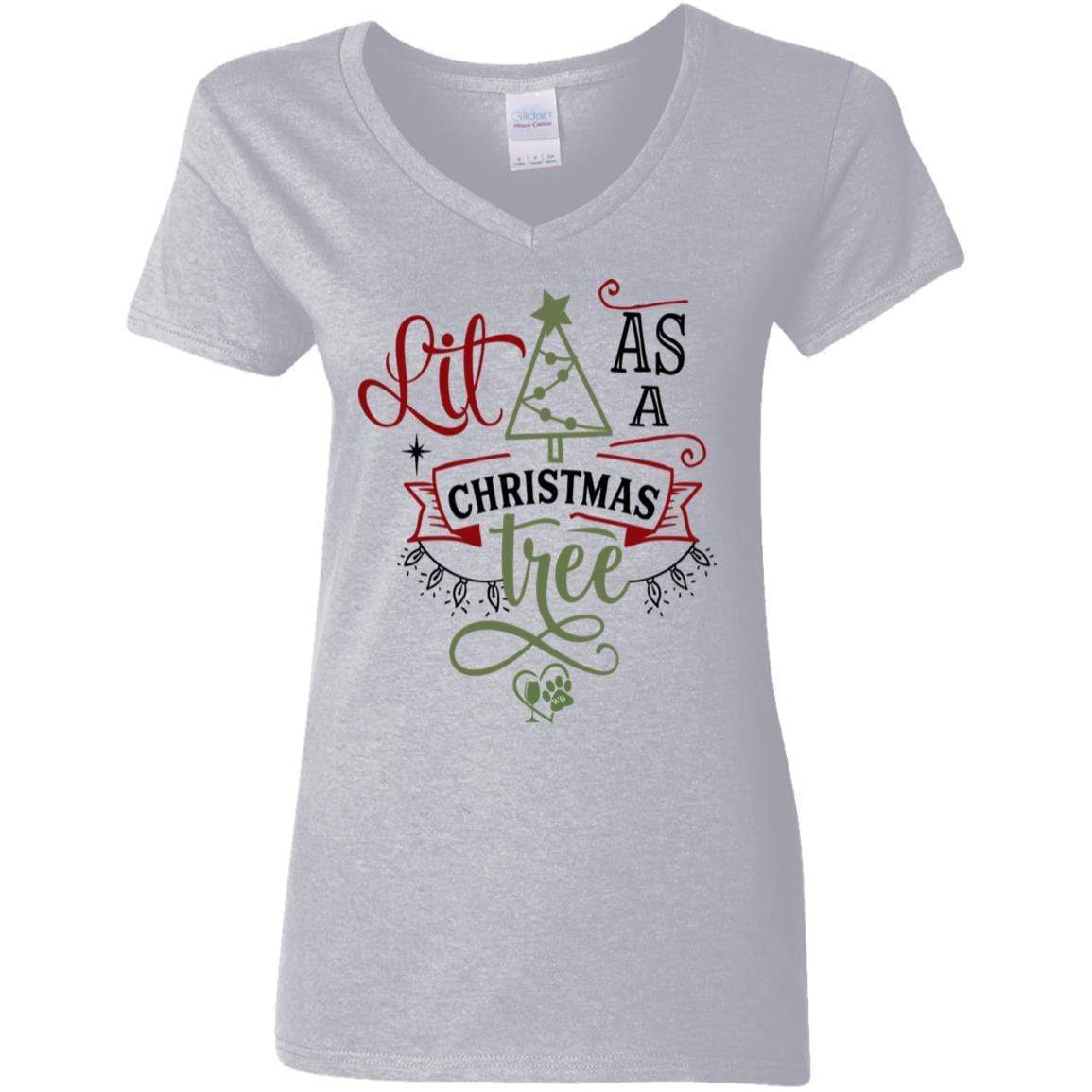 WineyBitches.Co Women's 5.3 oz V-Neck T-Shirt - Soft Cotton Casual Tee for Everyday Wear, Lounge & Outfits