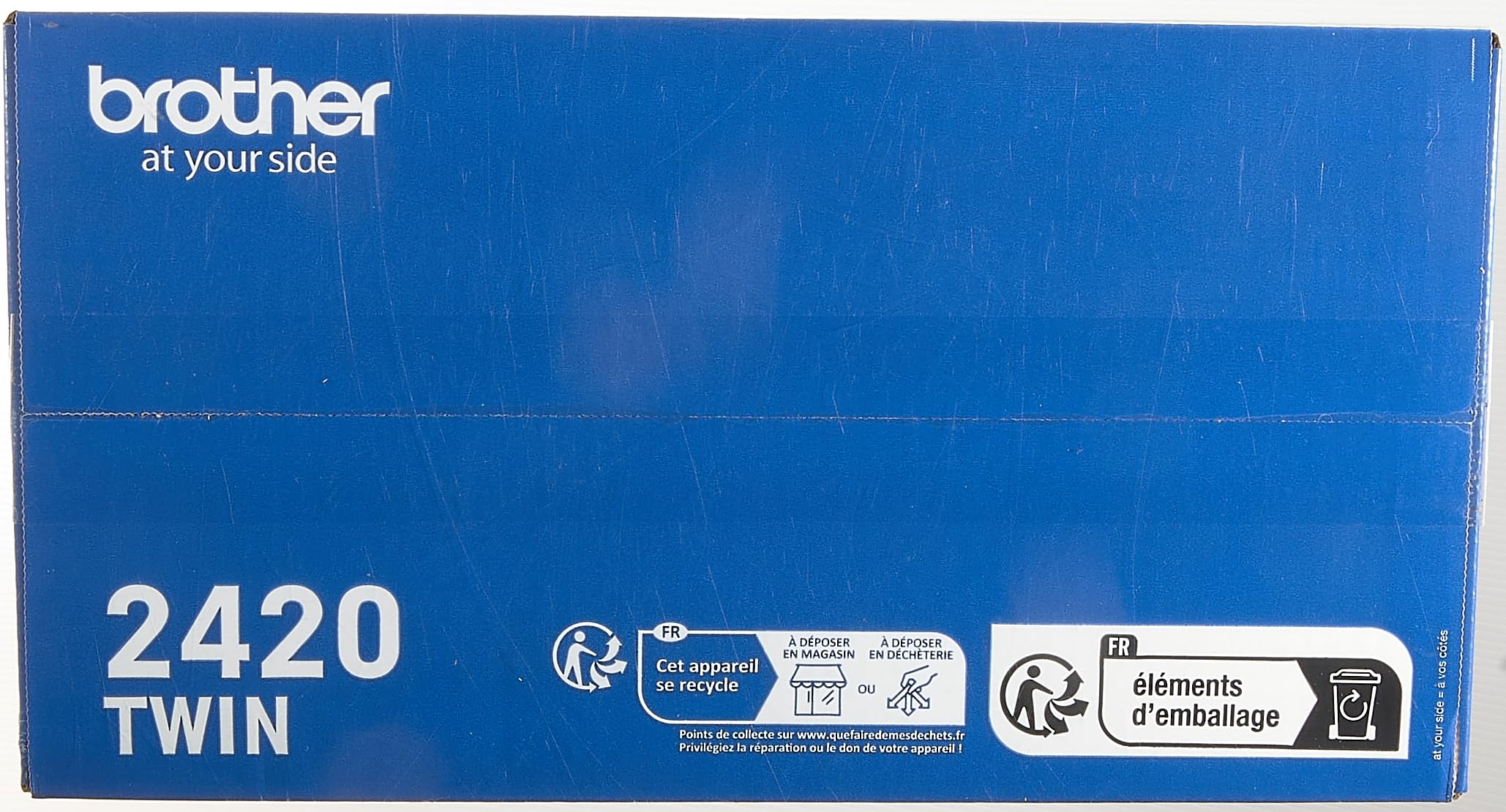 Brother TN-2420TWIN High Yield Black Toner Cartridge Twin Pack (2-Pack) | Genuine OEM Supplies | Compatible with Brother Printers for Office & Home Use