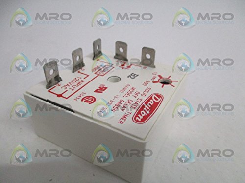 DAYTON 6A859 Solid State Timer 15-300 Seconds - New in Box | Industrial Automation & Equipment Control Timer for HVAC, Machinery & Process Timing