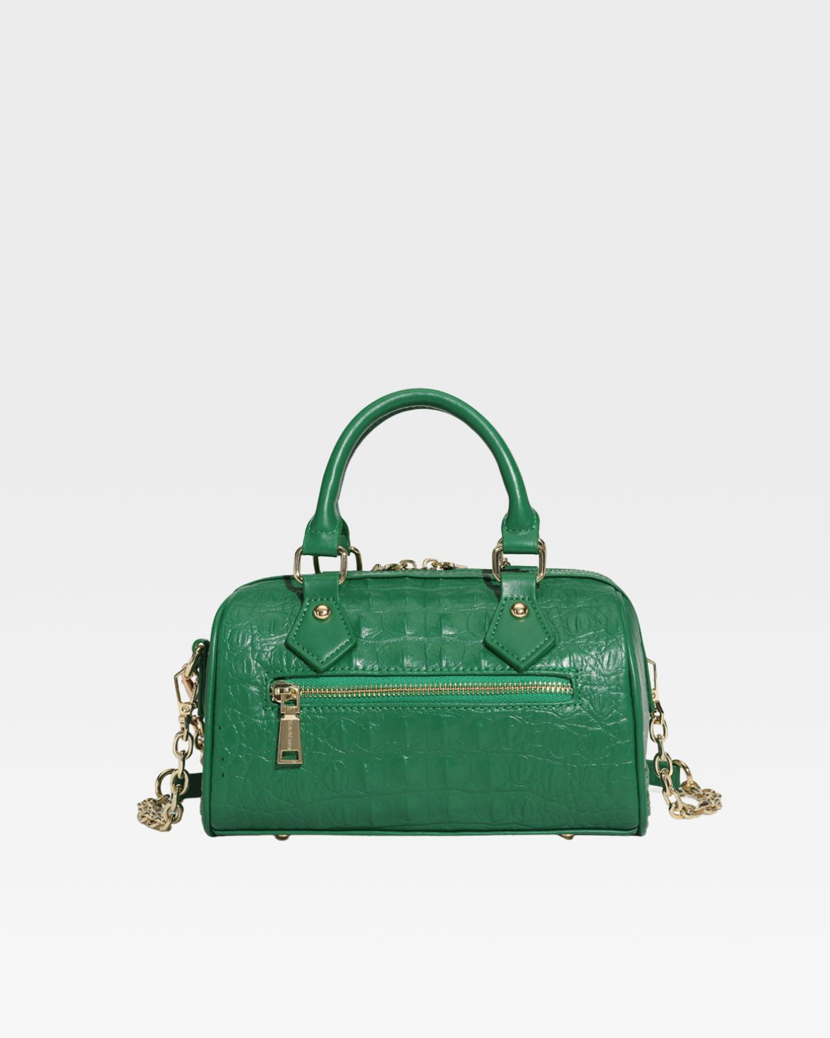 Apollo 2 Loaf Purse in Emerald Green - Stylish Women's Handbag for Work, Travel & Everyday Use | Durable Vegan Leather Crossbody Bag