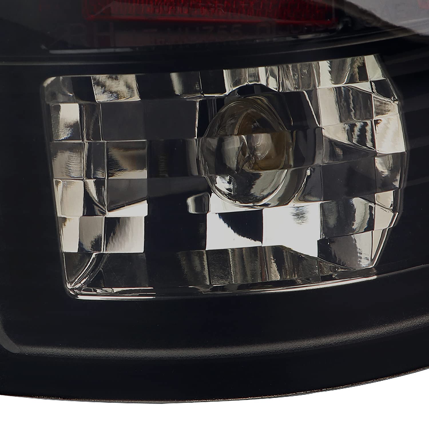 Spec-D Tuning Glossy Black Smoke LED Tail Lights - Compatible with 2007-2008 Dodge Ram 1500 & 2007-2009 Dodge Ram 2500/3500 - Left & Right Pair Assembly - Upgrade Your Truck's Style & Visibility for Night Driving & Off-Road Adventures