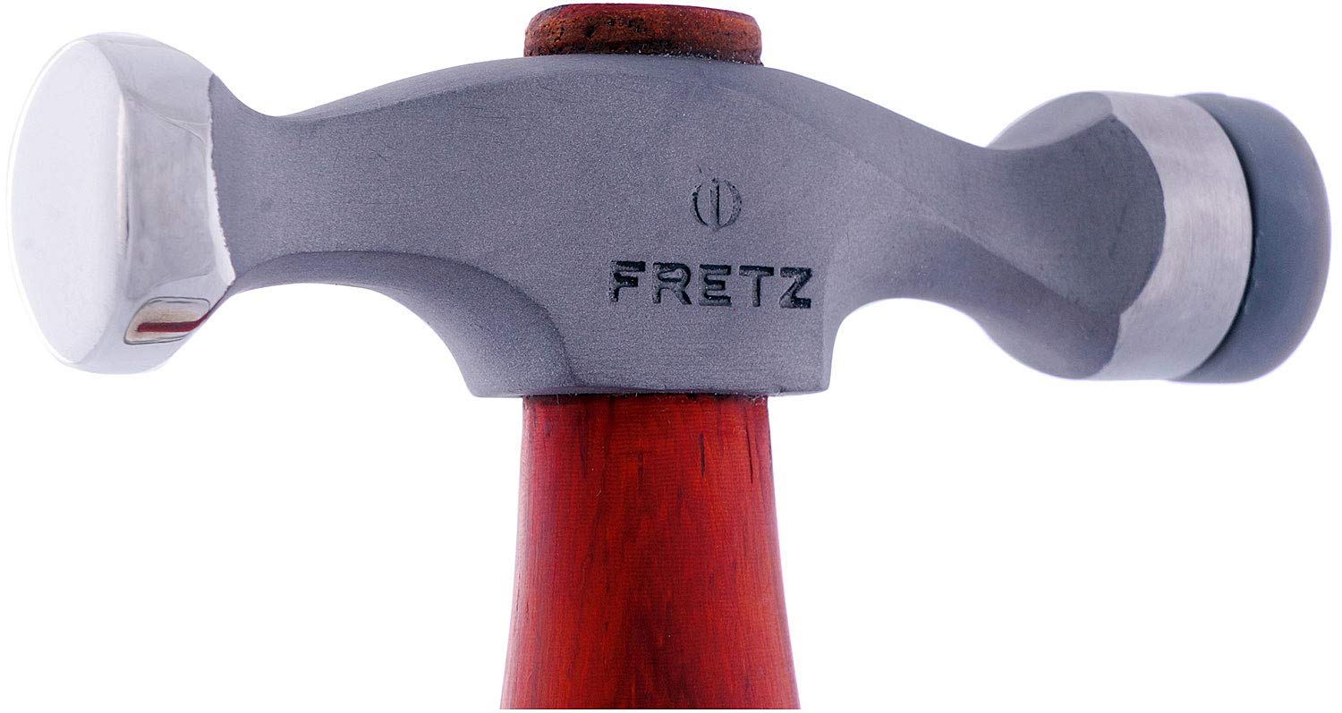 Fretz Plastic Insert Hammer Set - Professional Luthier Tools for Guitar & Bass Repair, Ideal for Installing Frets and Bridge Pins - Perfect for Music Instrument Maintenance and DIY Projects