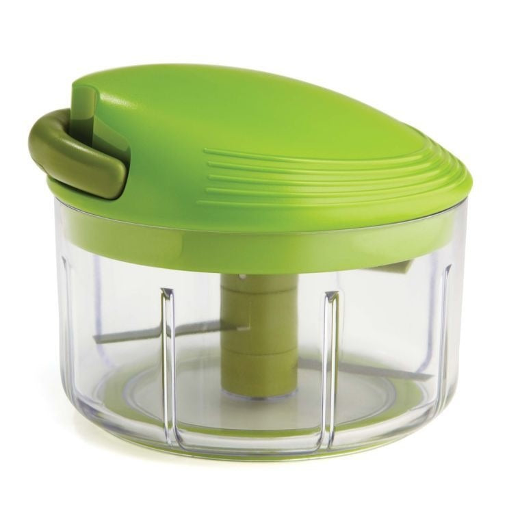 Swiss Chop Chop - Premium Stainless Steel Kitchen Chopper for Fast & Easy Food Prep | Perfect for Vegetables, Fruits, Herbs & Nuts | Ideal for Home Cooking, Meal Prep & Camping