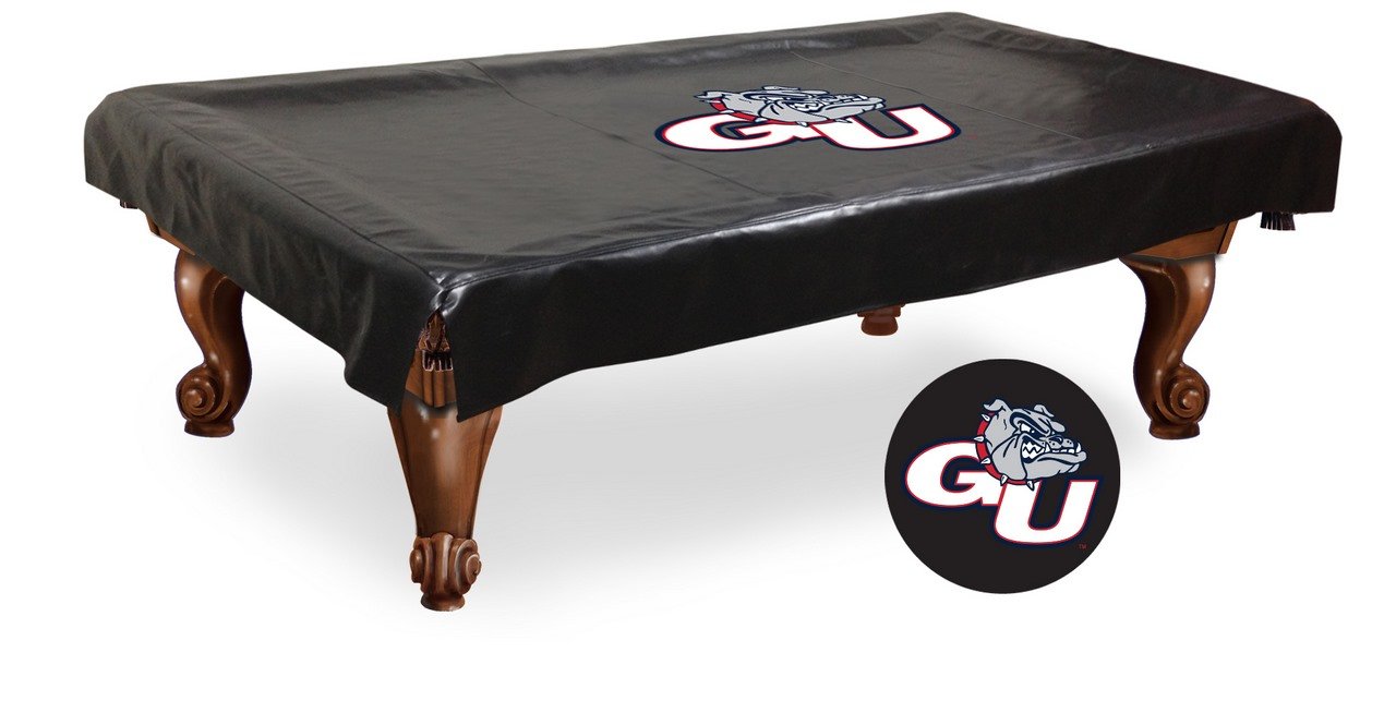 Holland Bar Stool Co. 8-Foot Gonzaga Billiard Table Cover - Waterproof Pool Table Protector for Indoor & Outdoor Use - Perfect for Game Rooms, Bars, and Home Entertainment Areas