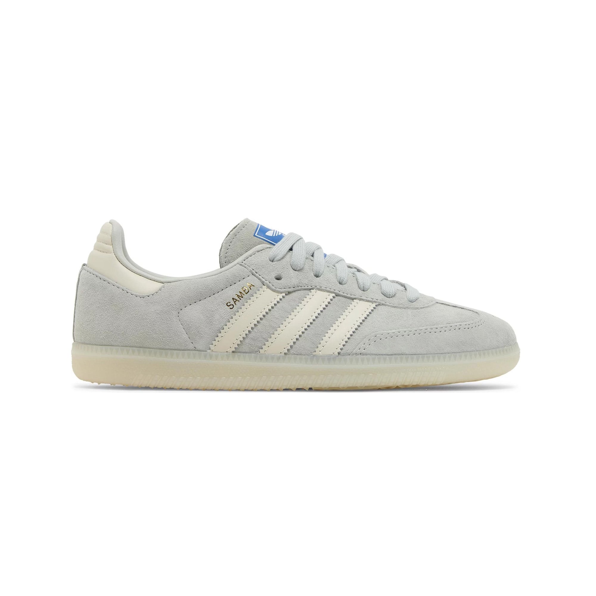 Adidas Samba OG 'Wonder Silver' Sneakers 2024 - Classic White & Silver Leather Shoes for Men & Women - Perfect for Casual Wear, Street Style & Everyday Comfort