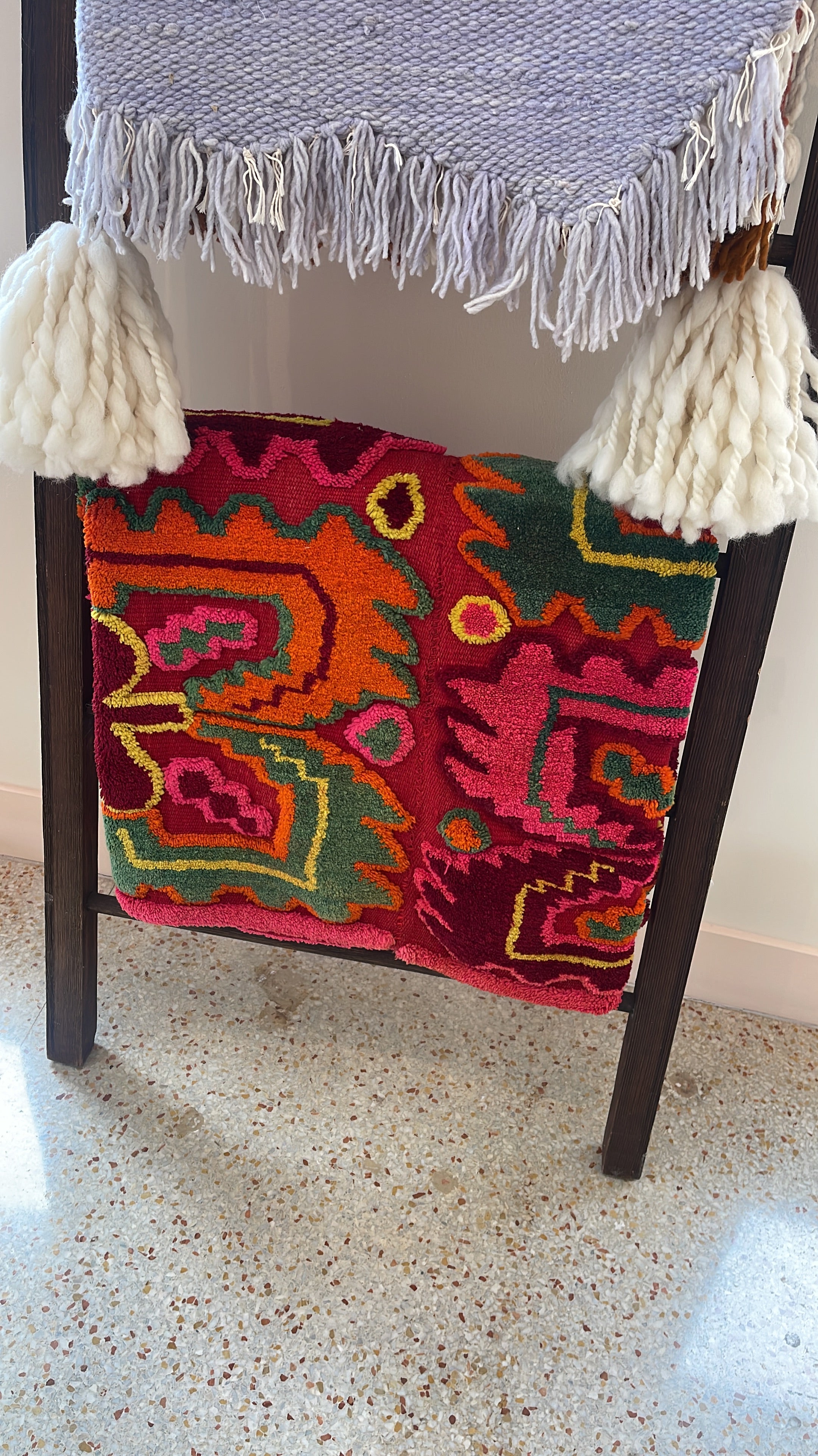 Vibrant Colorful Area Rugs for Living Room & Bedroom - Soft Modern Home Decor Carpet