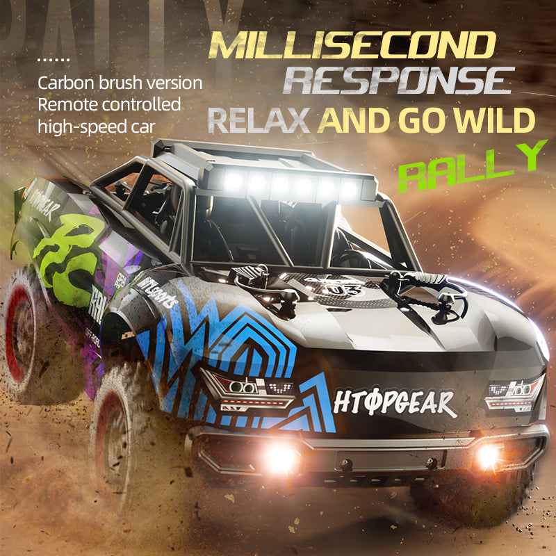 SCY 1/18 Scale Full Proportional RC 4WD Monster Truck - High Speed Remote Control Car for Kids & Adults, All Terrain Off-Road Vehicle with LED Lights - Perfect for Backyard Racing, Indoor Crawling & Outdoor Adventure Play