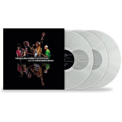 The Rolling Stones - A Bigger Bang Live On Copacabana Beach (Vinyl LP Record) | Limited Edition Live Concert Album | Perfect for Music Collectors & Rock Fans | Great for Home Listening & Party Entertainment