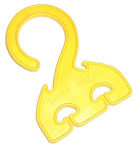 Tupperware Hang It All Mini Hanger - Yellow Space-Saving Kitchen Organizer for Utensils, Spices & Small Items | Perfect for Pantry, Cabinet & Dorm Room Organization