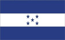 5x8 Feet Honduras Nylon Flag - All Weather Outdoor Flag with Durable Sewn Stripes & Brass Grommets for Parades, Sporting Events & International Celebrations